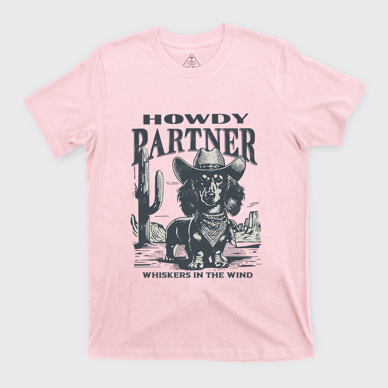 Howdy Partner Cowboy Dog T-Shirts