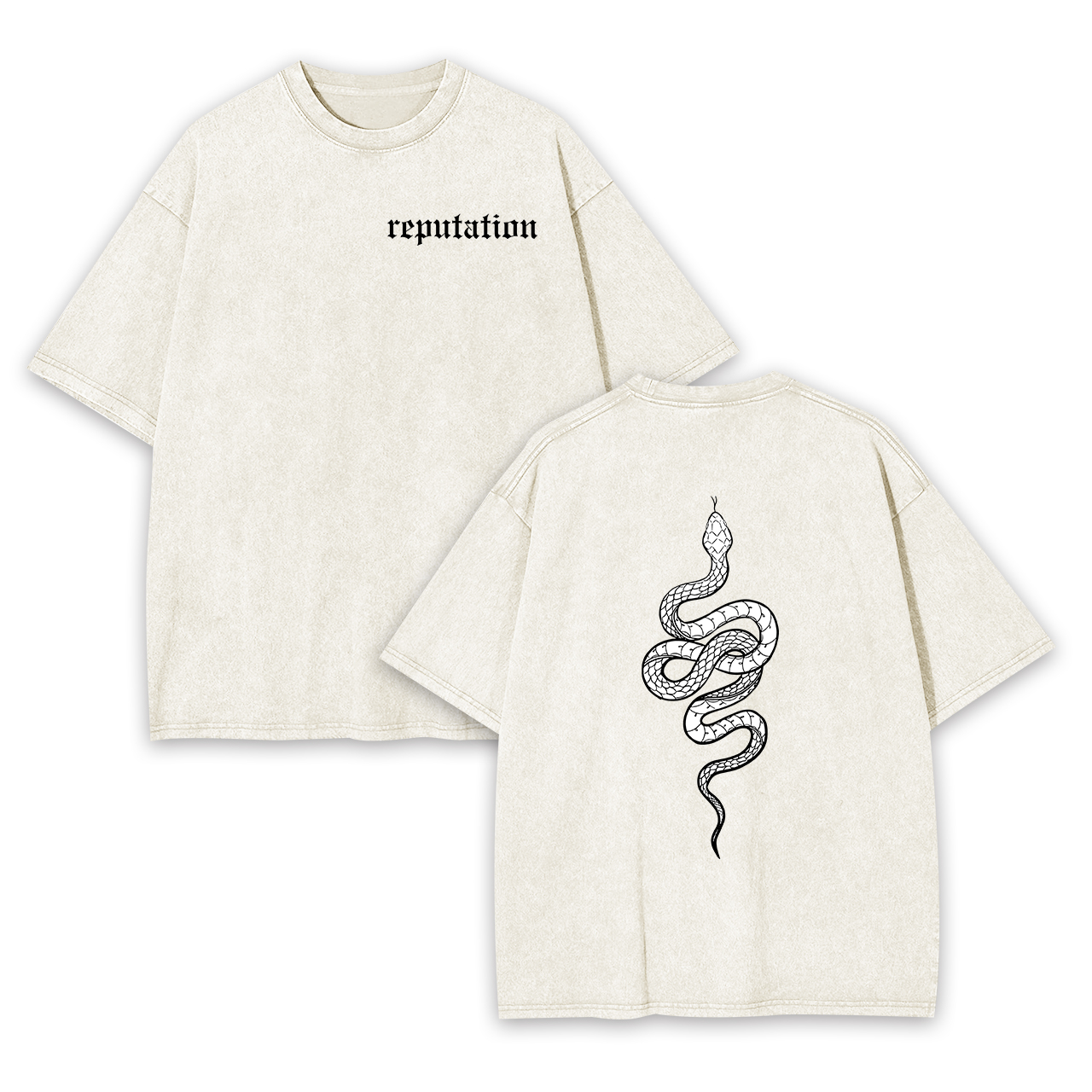 Reputation Look What You Made Me Do Garment-dye Tees