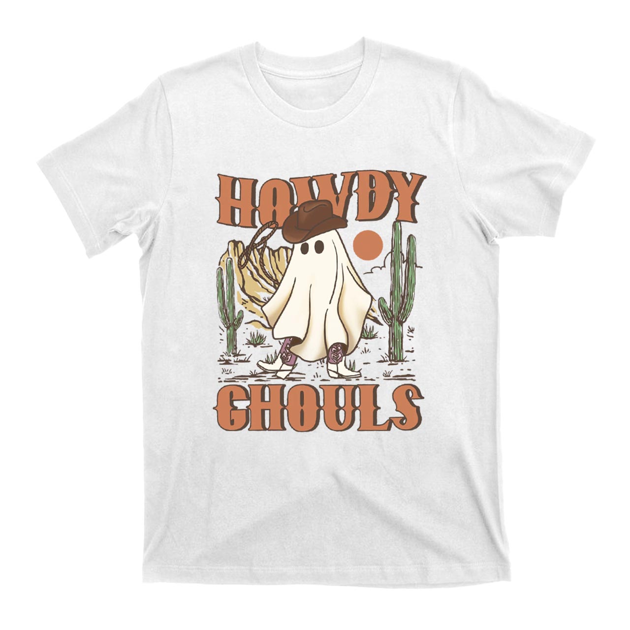 Howdy Ghouls Halloween T-Shirts