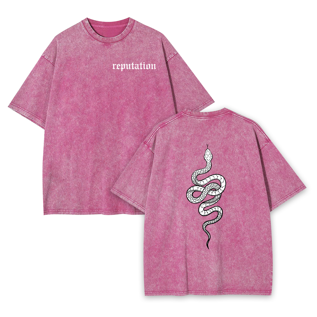 Reputation Look What You Made Me Do Garment-dye Tees