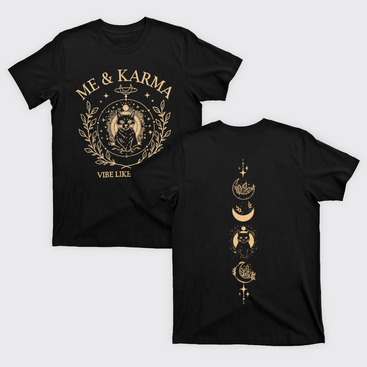 Music Black Cat T-Shirts