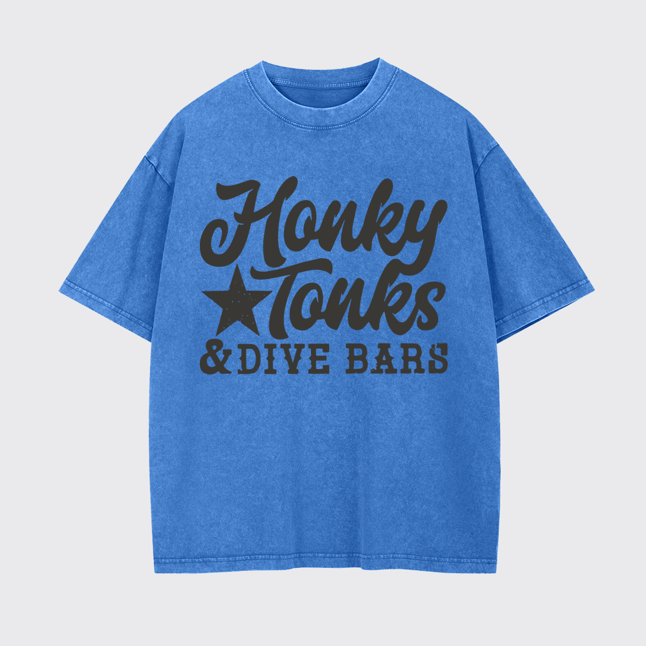 Honky Tonks and Dive Bar Garment-dye Tees