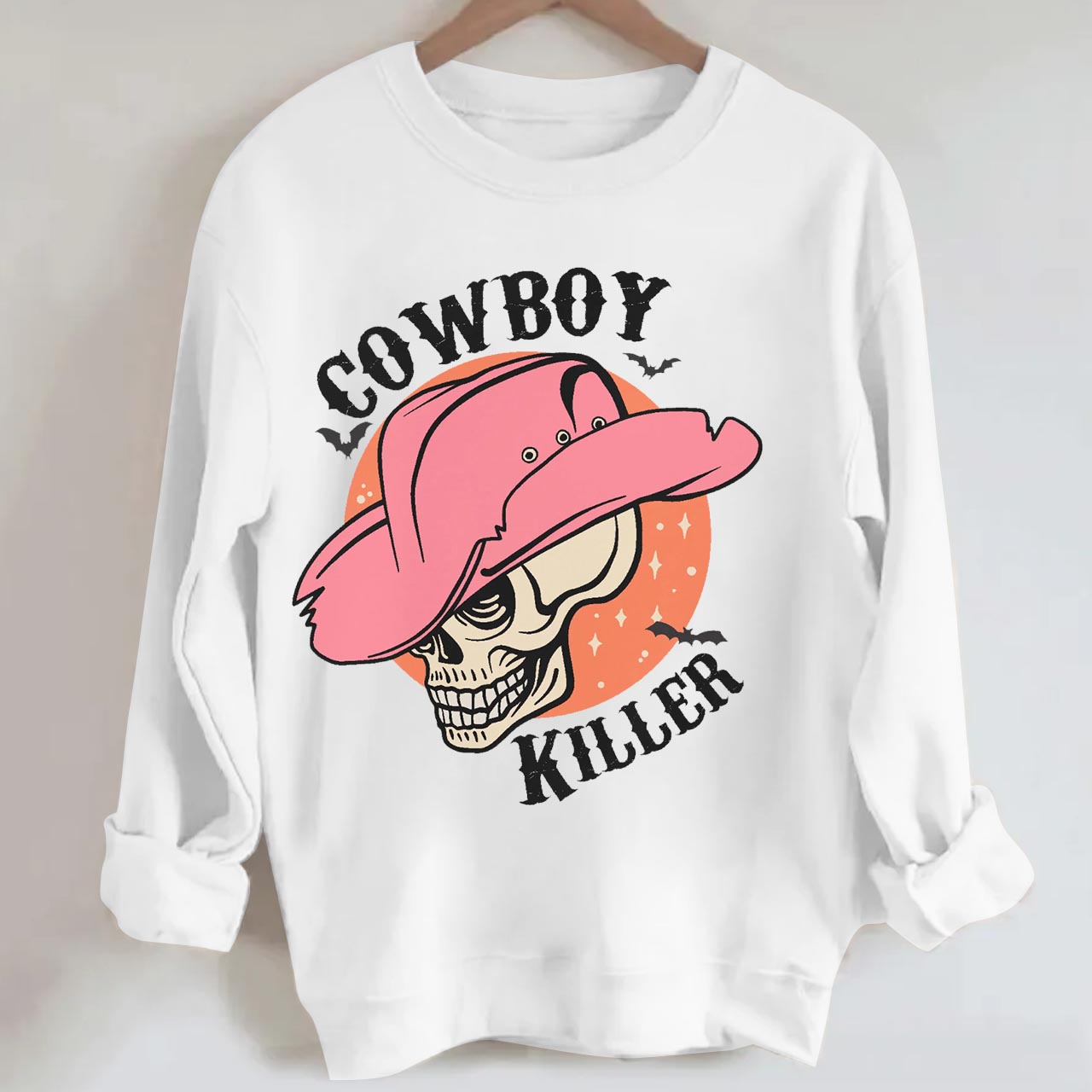 Cowboy Killer Country Vintage Halloween Sweatshirt
