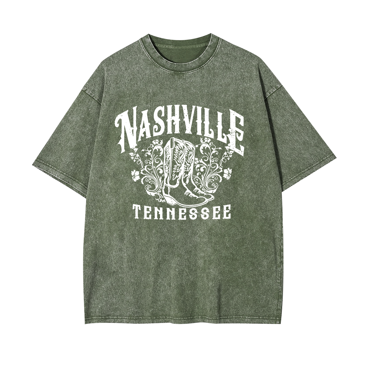 Nashville Country Music Garment-dye Tees