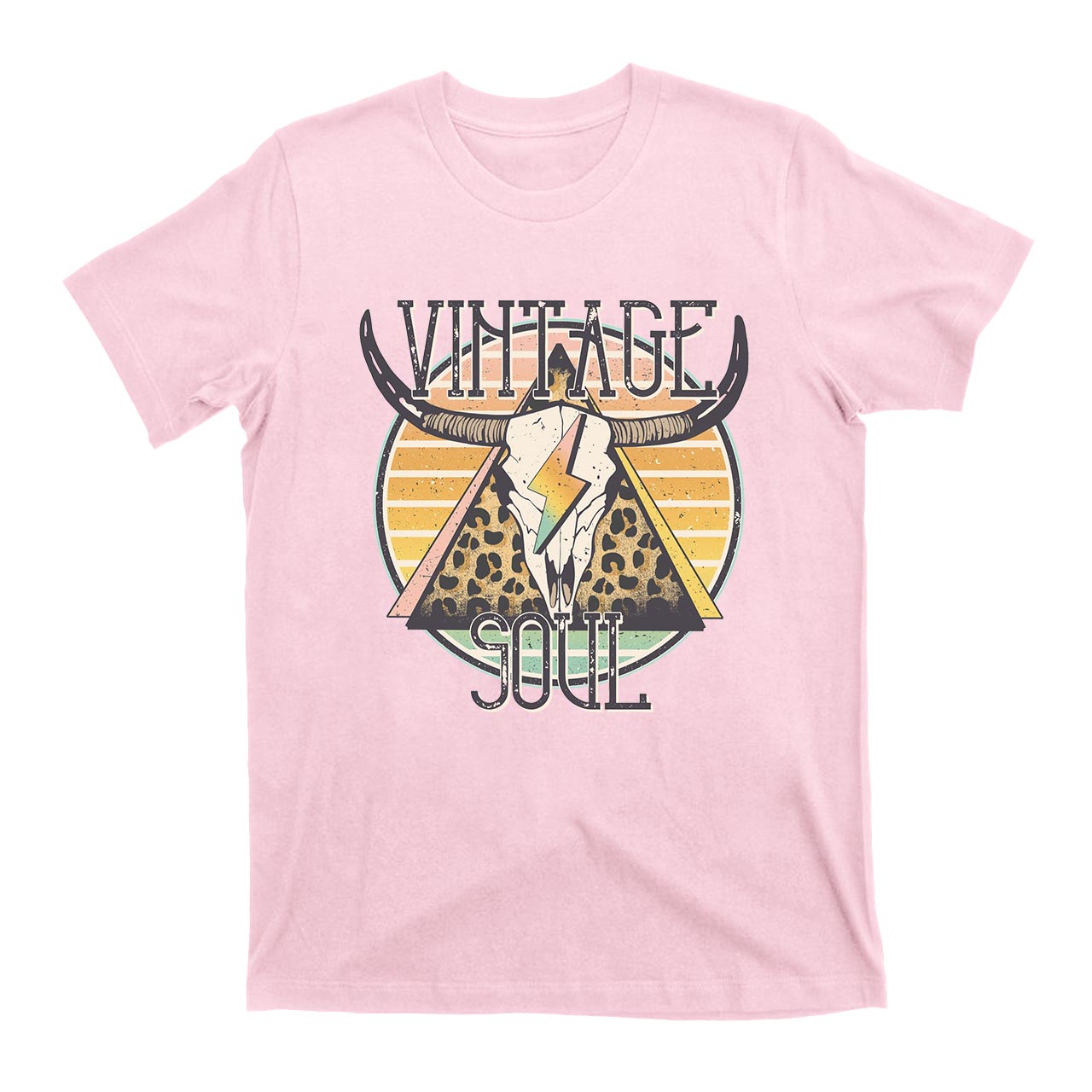 Vintage Soul Longhorn Cowboy T-Shirts