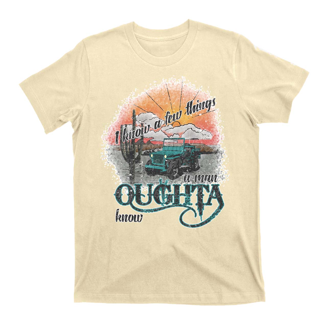 A Man Oughta Know Cowboys T-Shirts
