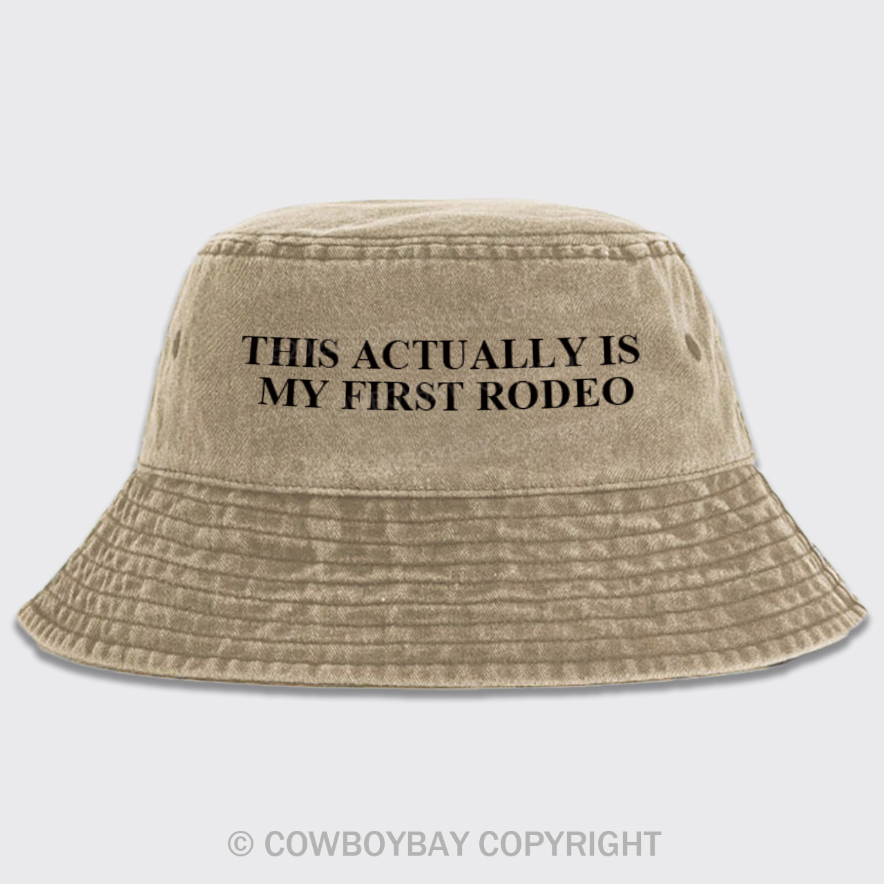 This Actually Is My First Rodeo Bucket Hat