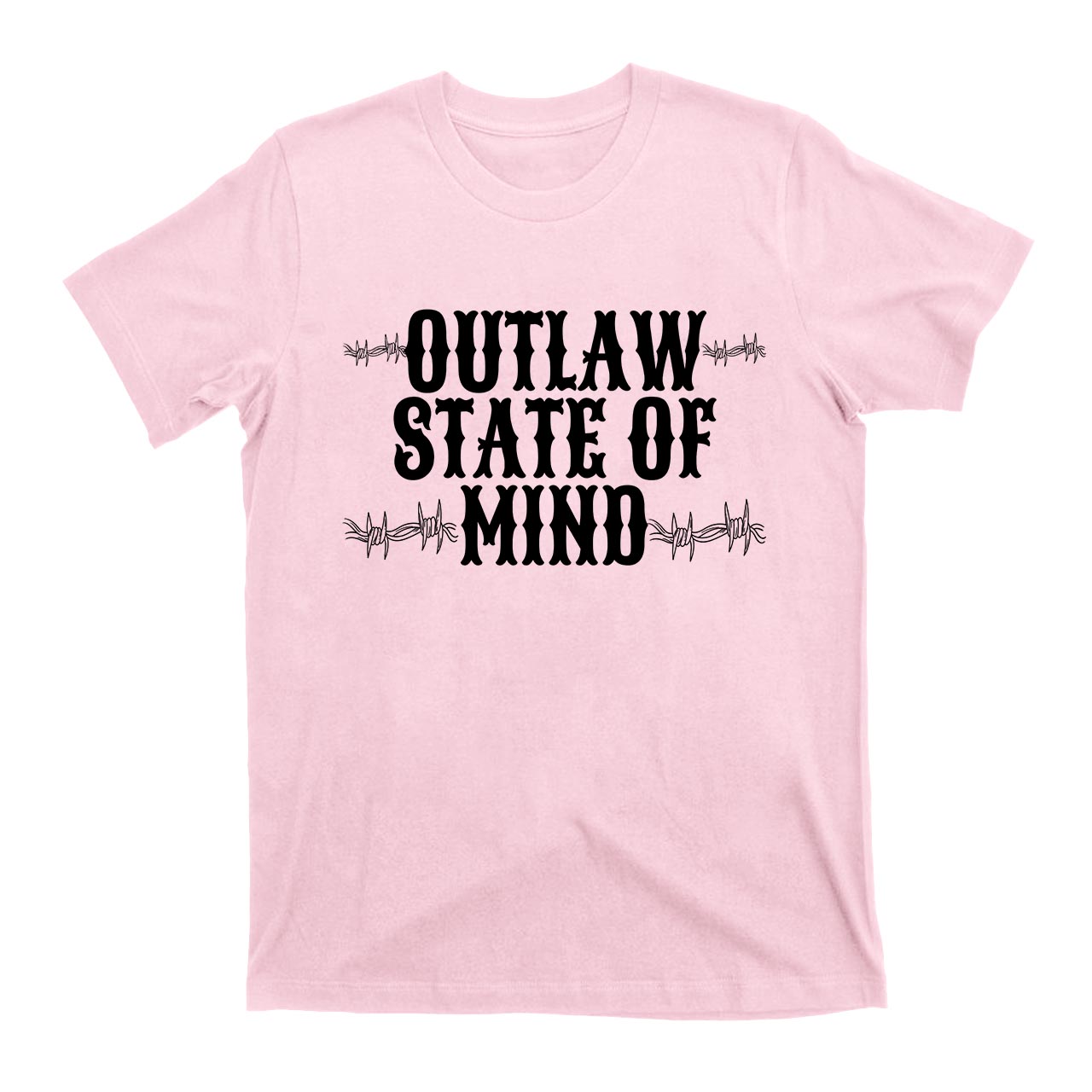 Outlaw State Of Mind Cowboy T-Shirts