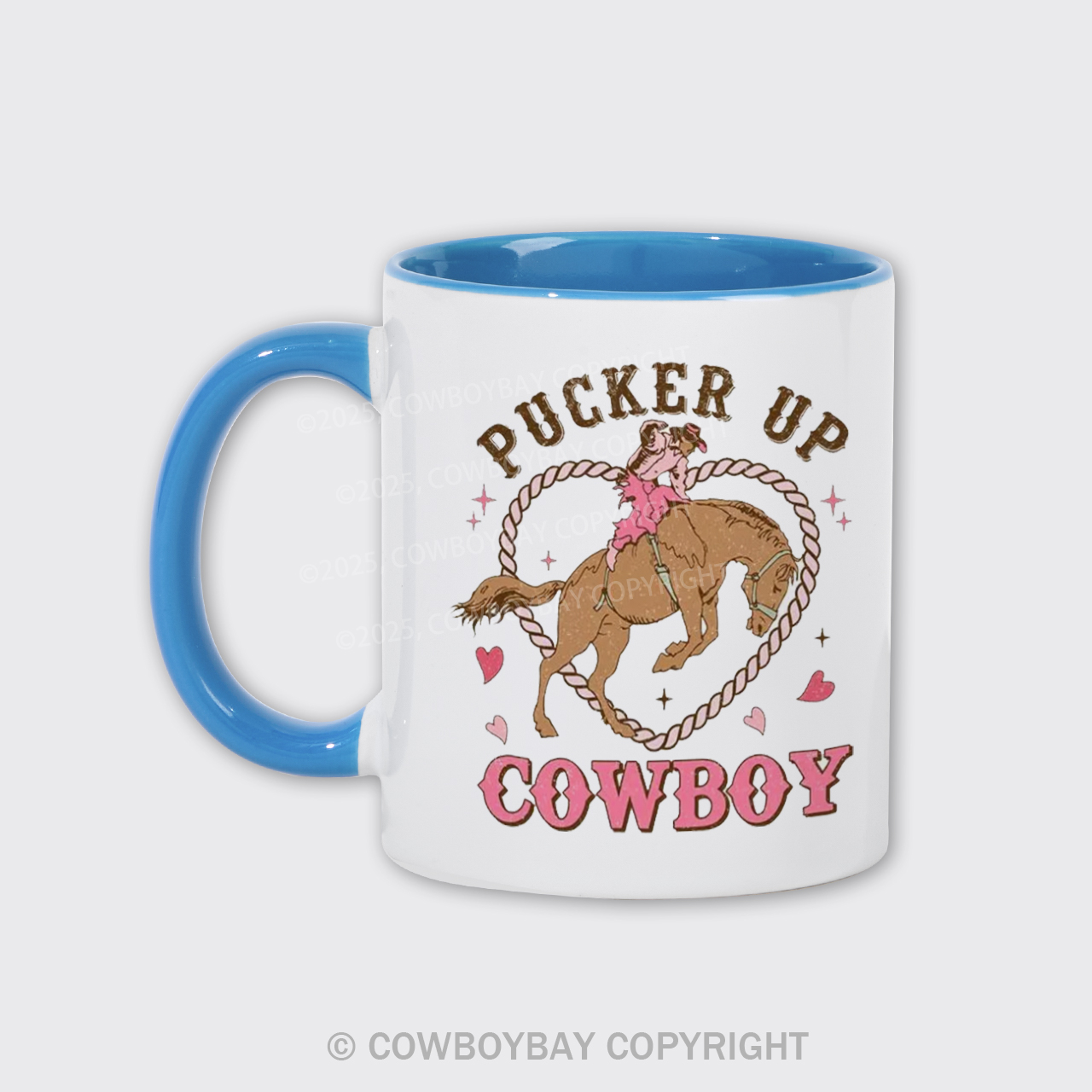 Pucker Up Cowboy Mug