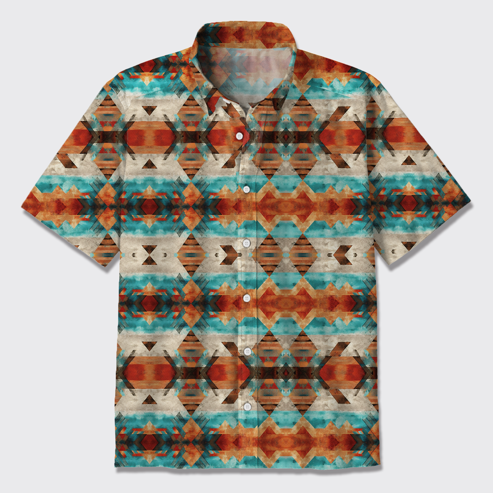 Aztec Navajo Button Up Shirts