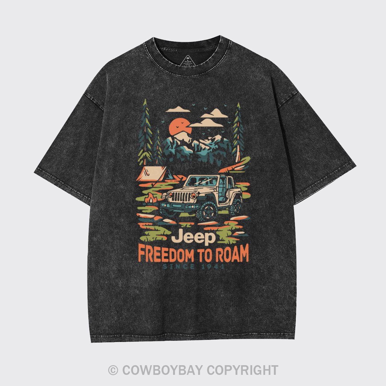Freedom To Roam Garment-dye Tees