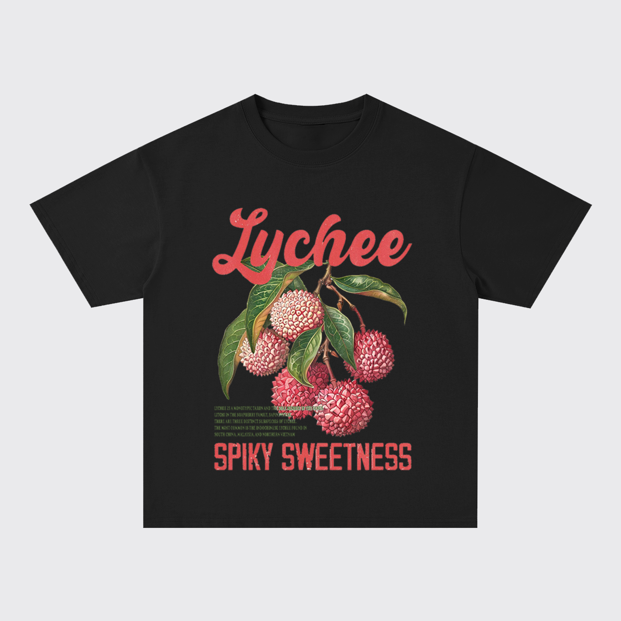 Retro Style-Fresh Lychee Oversize T-Shirts