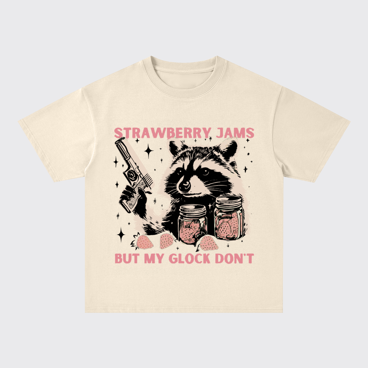 Funny Raccoon Oversize T-Shirts