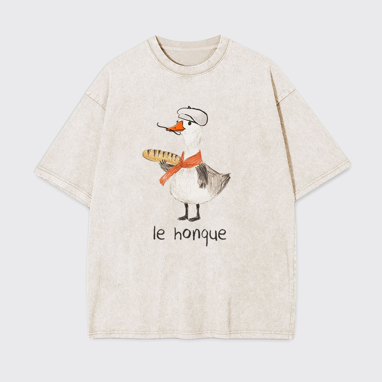Breaded Goose Funny Garment-dye Tees