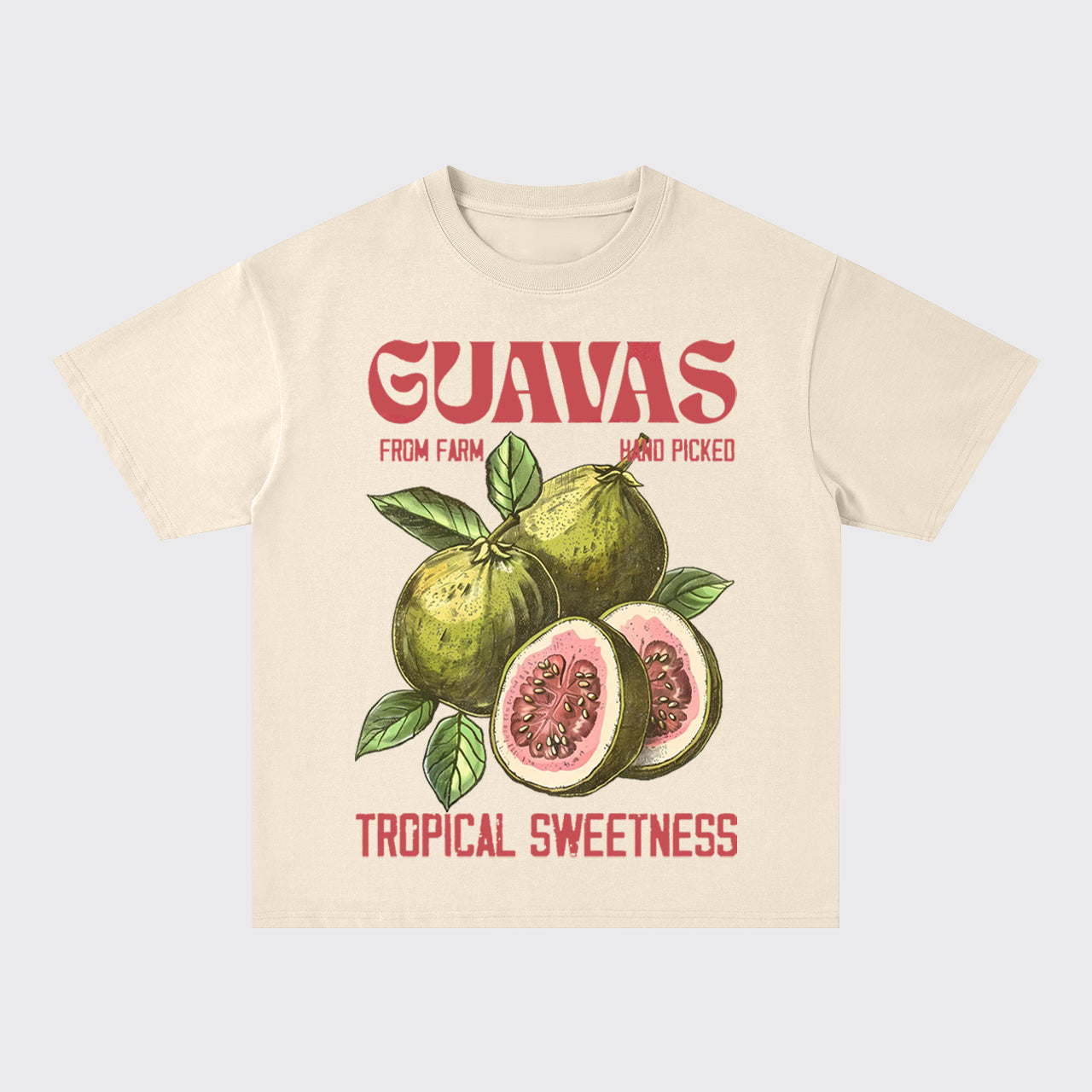 Guavas Tropical Sweetness Oversize T-Shirts