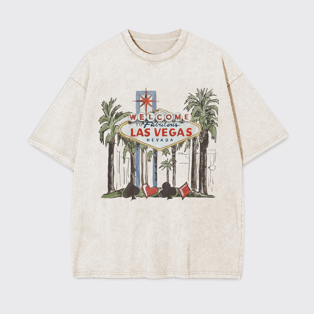Vintage Las Vegas Garment-dye Tees