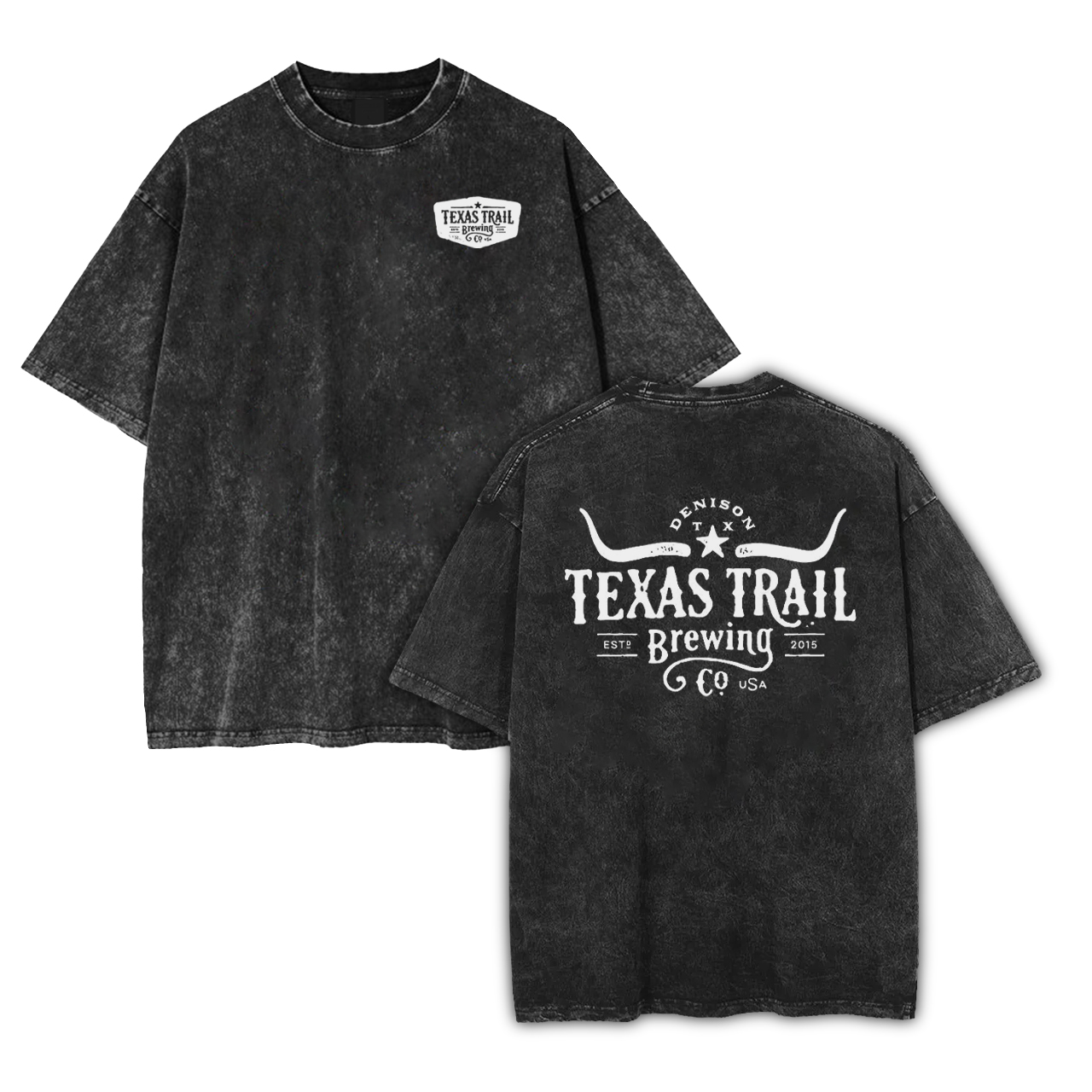 Texas Trail Brewing Garment-dye Tees
