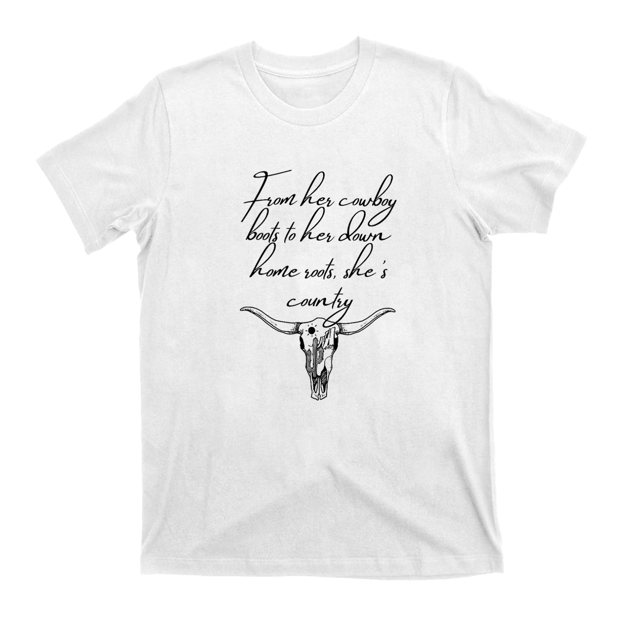 She is Country，We Love This Song T-Shirts T-Shirts