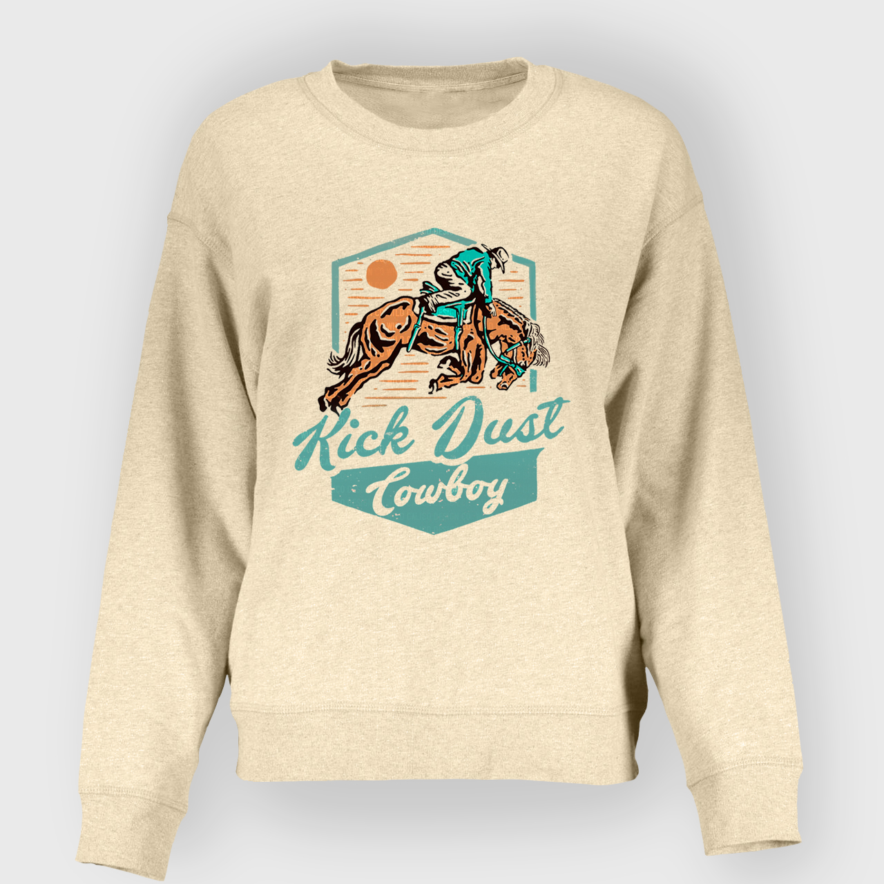 Kick Dust Cowboy Sweatshirt