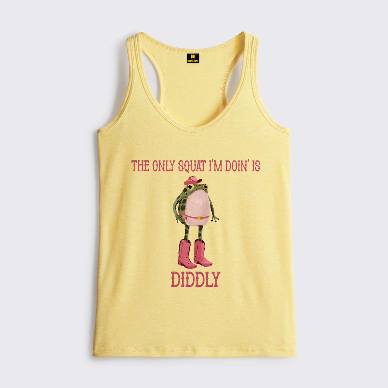 The Only Squat I'm Doin' Is Diddly Classic Tanks