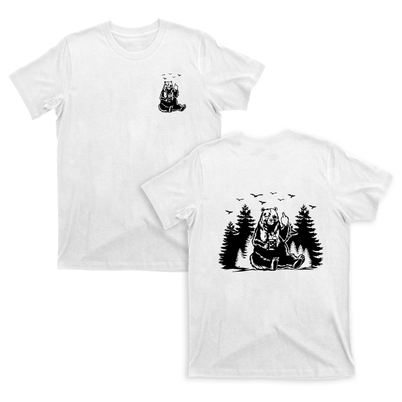 Bear Drinking Beer T-Shirts