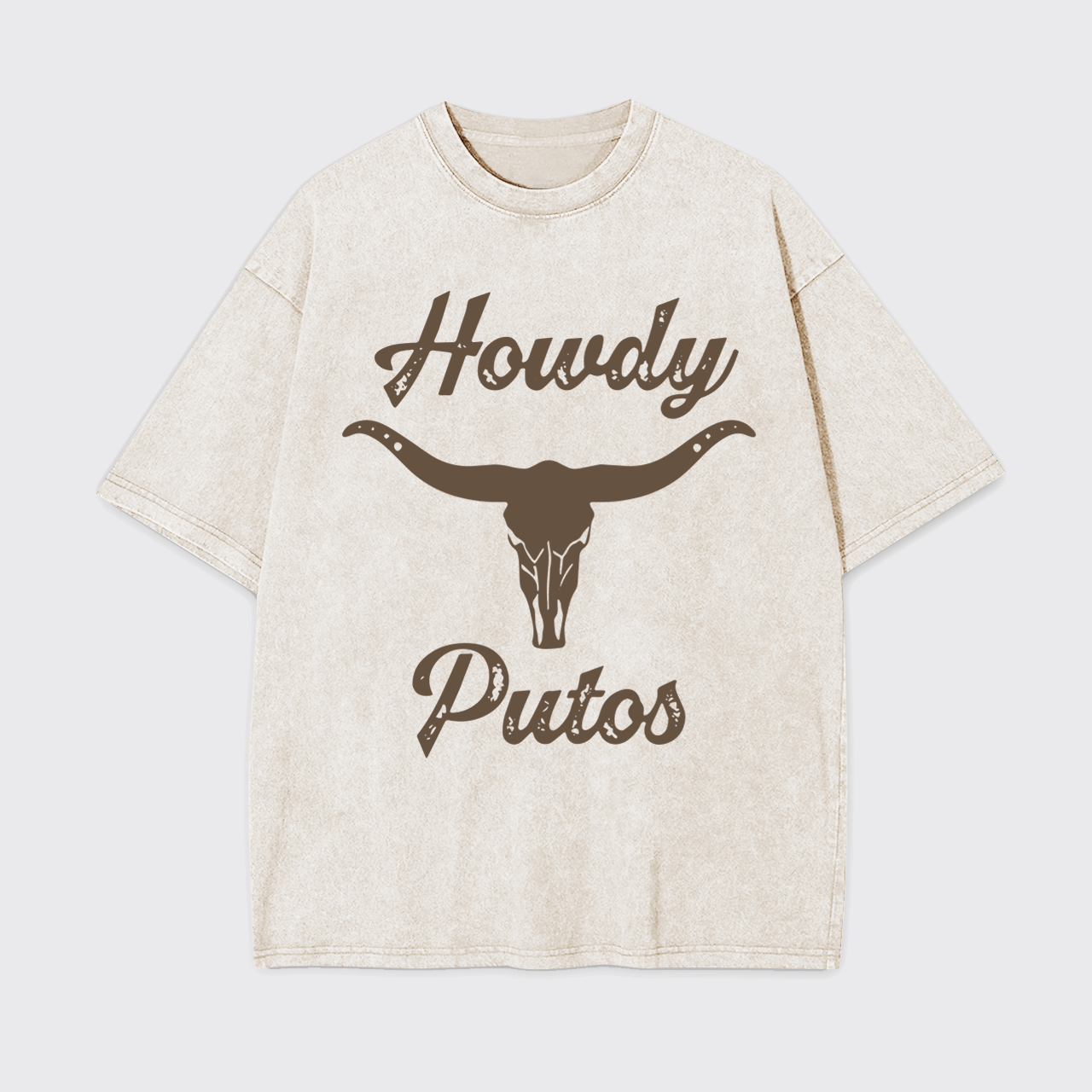 Country Vintage Howdy Garment-dye Tees