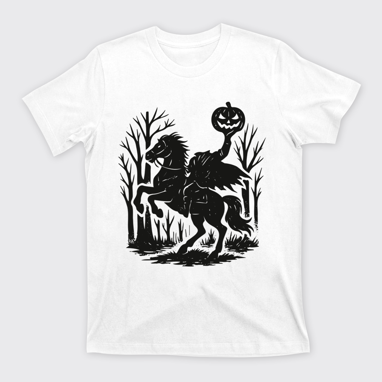 Halloween Scary Headless Horseman T-Shirts