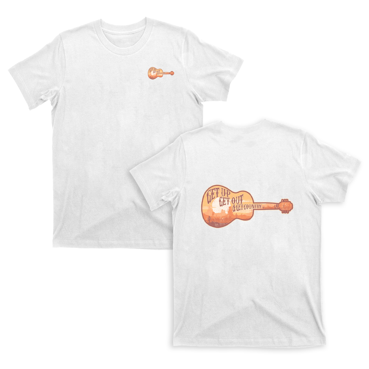Get Up Get Out & Get Country T-Shirts
