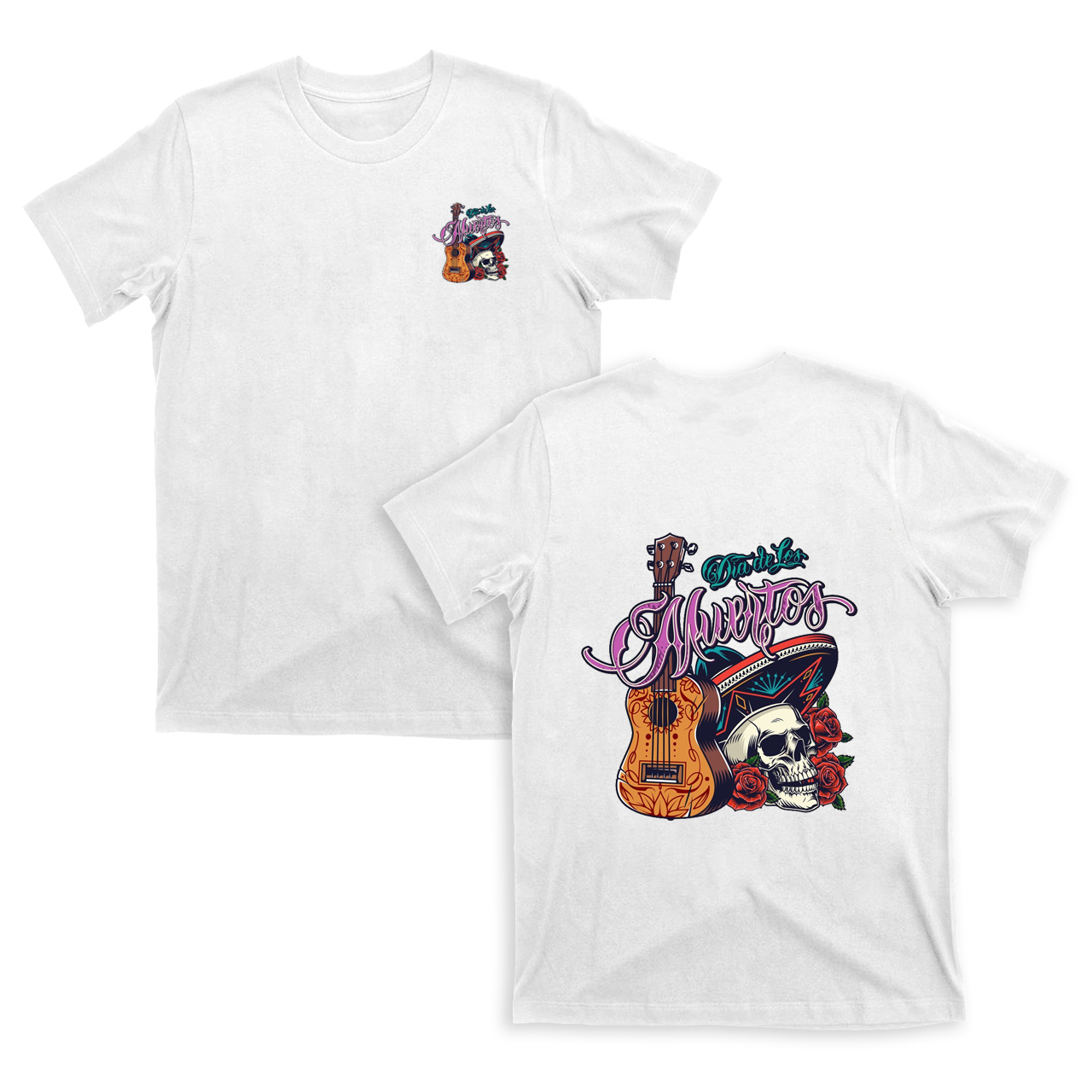 Dia De Los Muertos Vintage T-Shirts