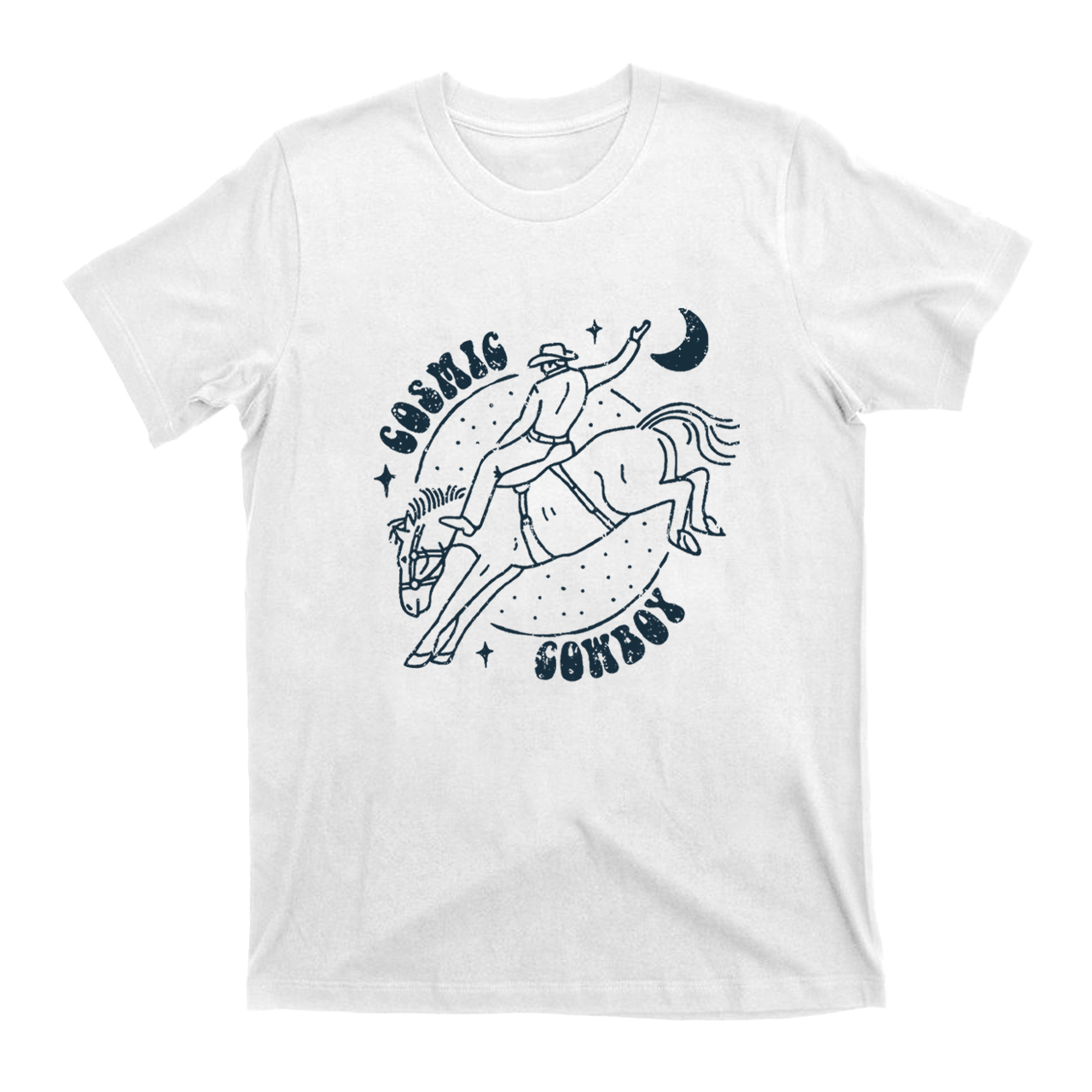Cosmic Cowboy Sky Star T-Shirts