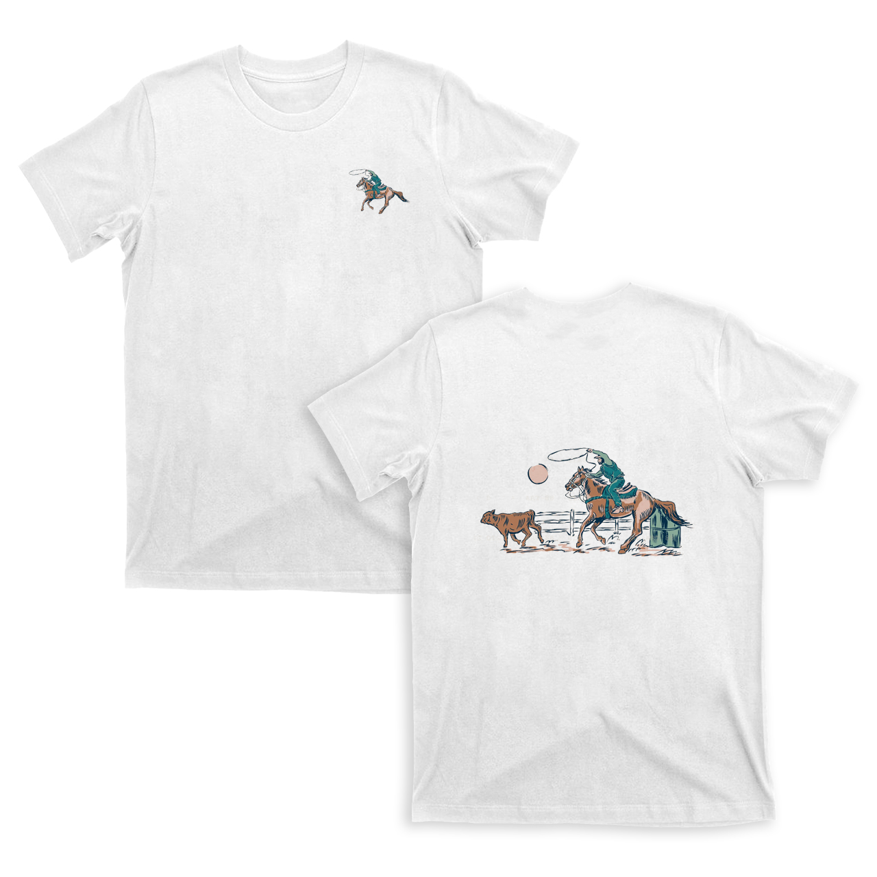 Western Cowboy Rodeo T-Shirts