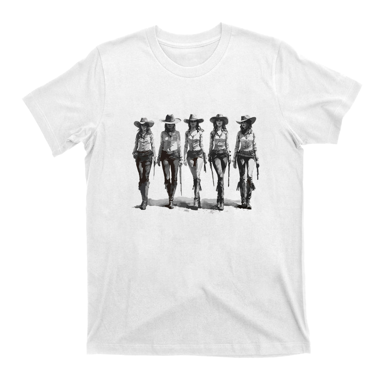Western Cowgirls Oh, Let's Go Together T-Shirts