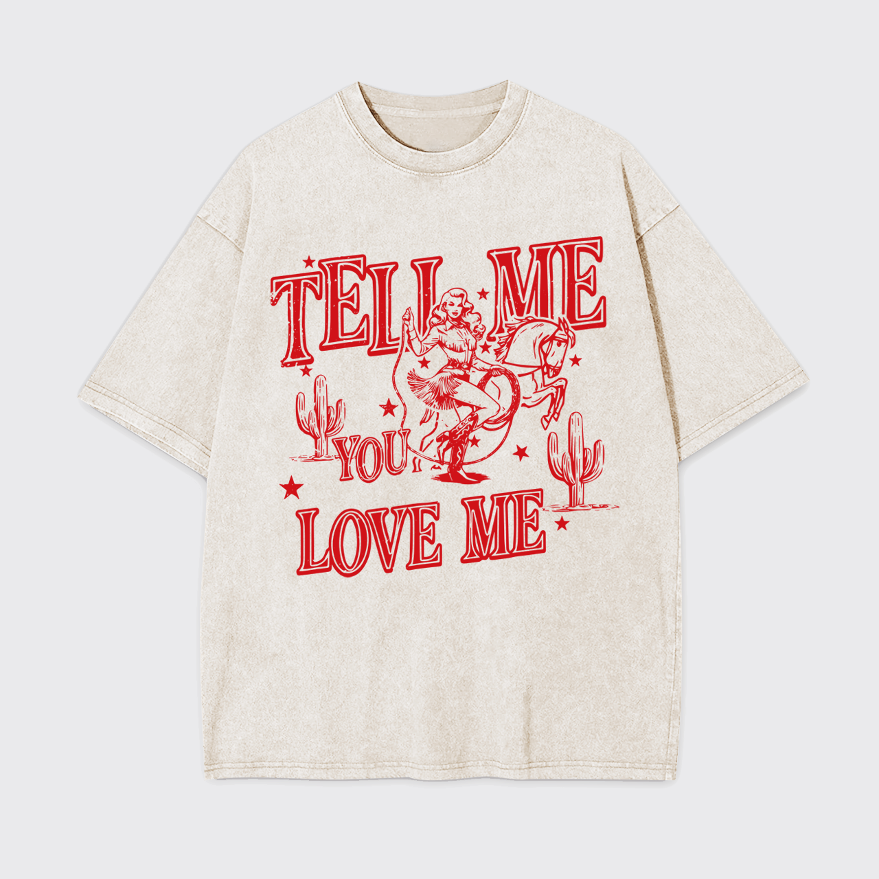 Western Country Concert Garment-dye Tees