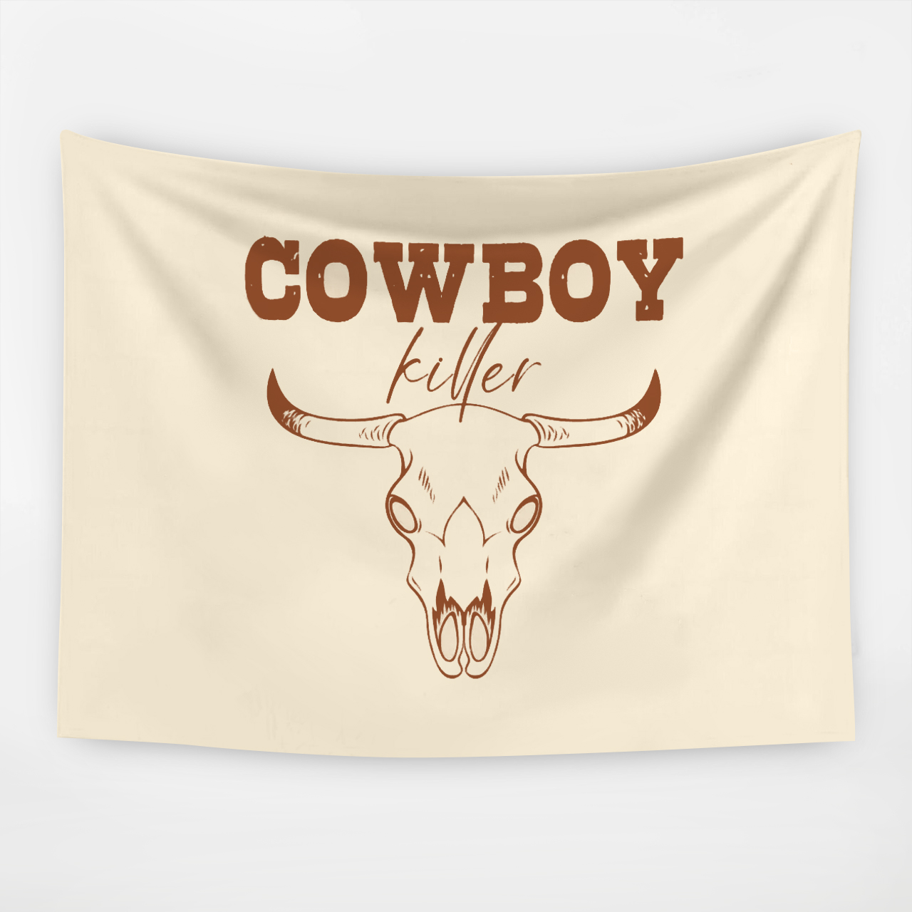 Cowboy Killer Wall Cowboybay Tapestry