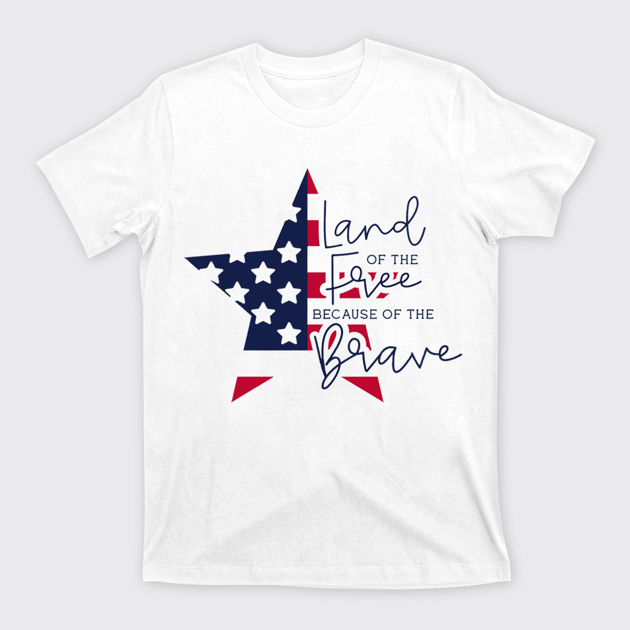 4th Of July-American Flag Star T-Shirts