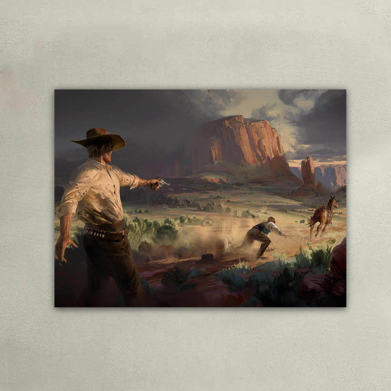 Kill Those Who Betray Us Canvas Wall Art