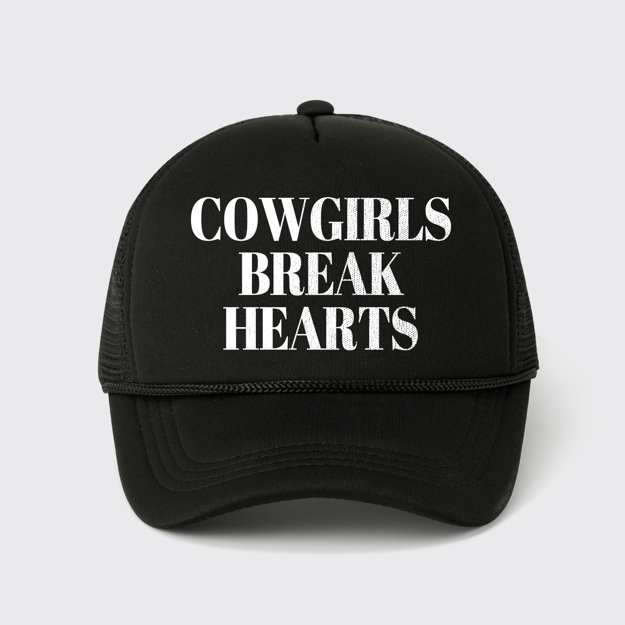 Cowgirls Break Hearts Trucker Hat