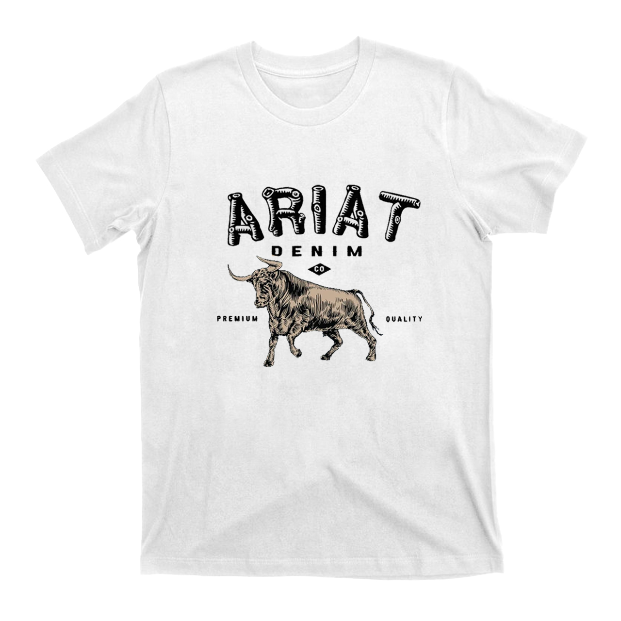 Ariat Denim Cowboy T-shirt