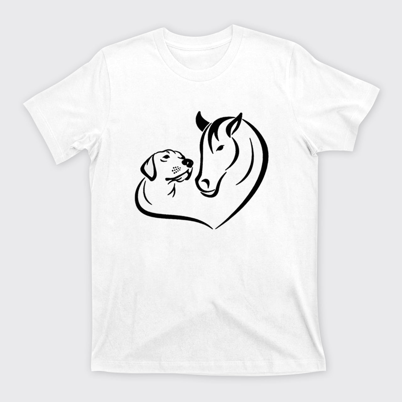 Horse Dog Lover T-Shirts