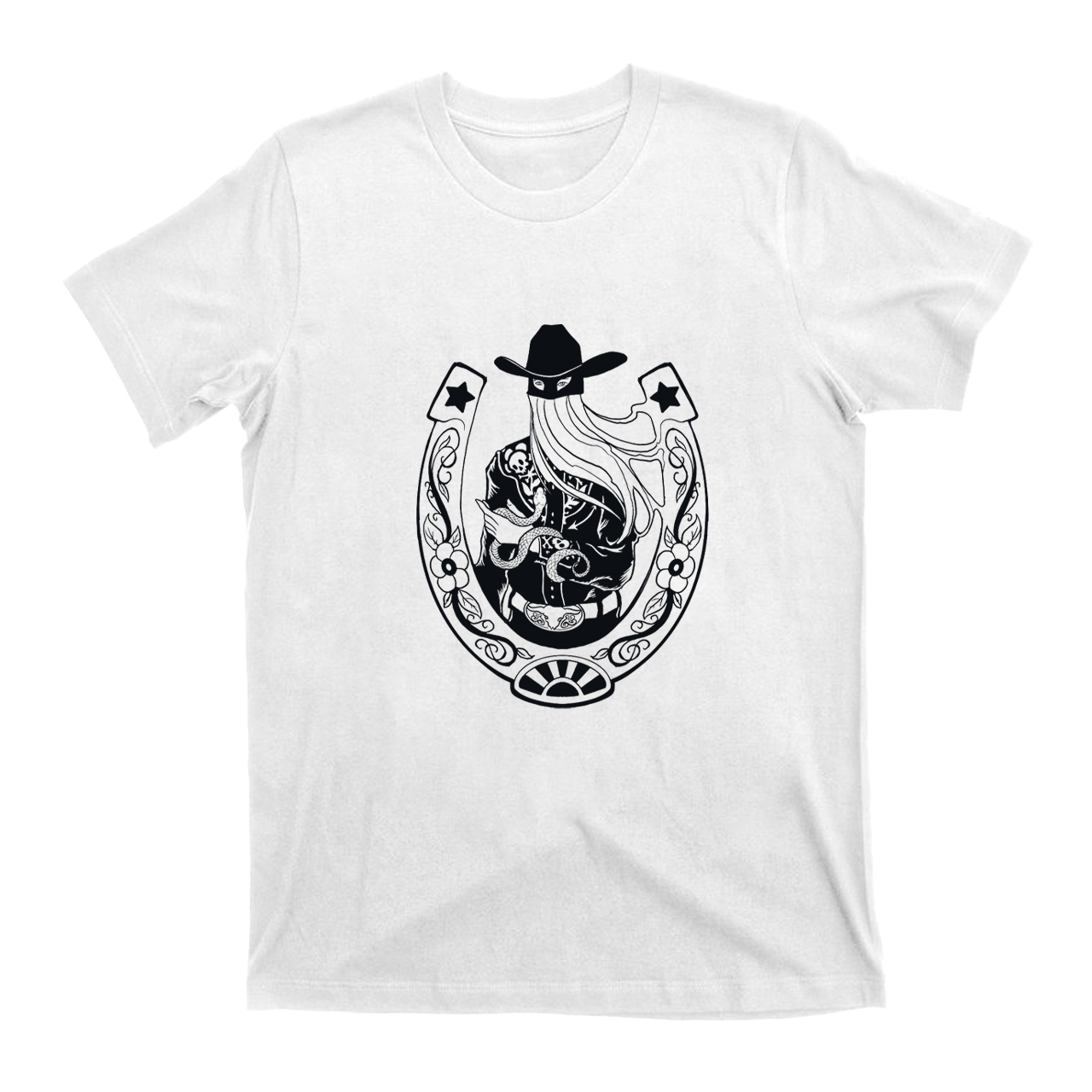 Orville in Black and White T-shirt