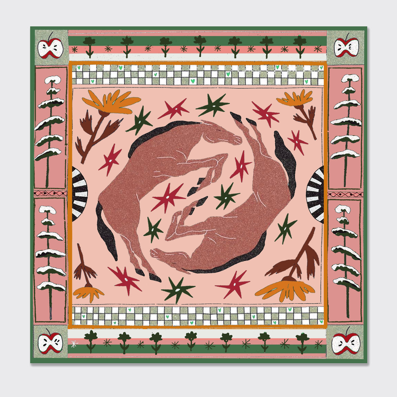 Horse Prairie Dance_Broncobay Bandana