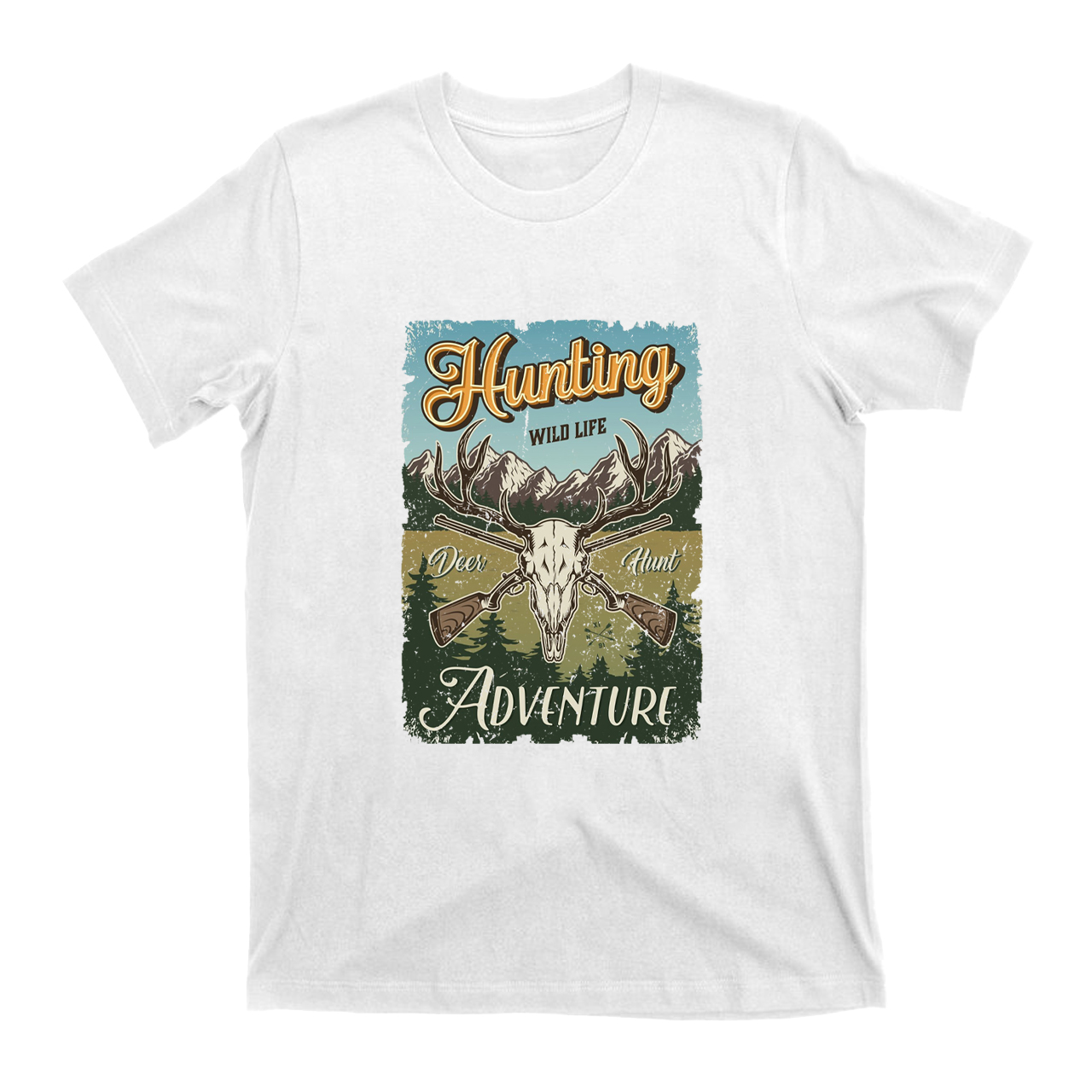 Hunting Wild Life Deer Hunt T-shirt