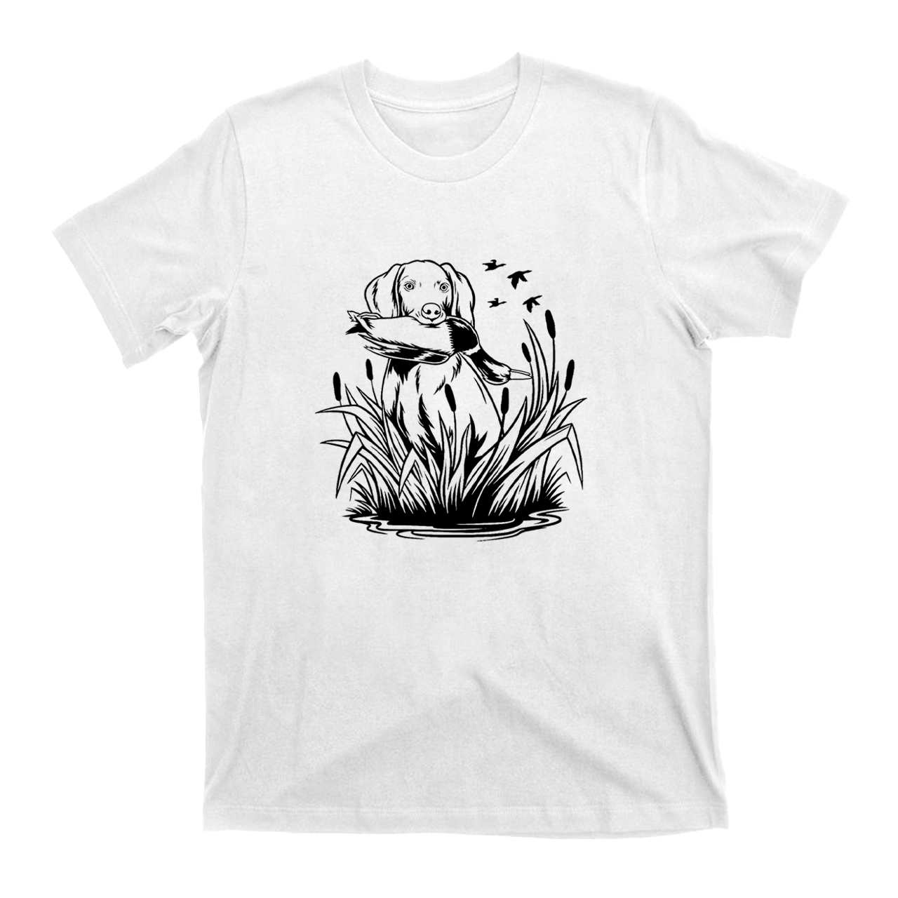 Wild Dog Duck Hunting T-shirt