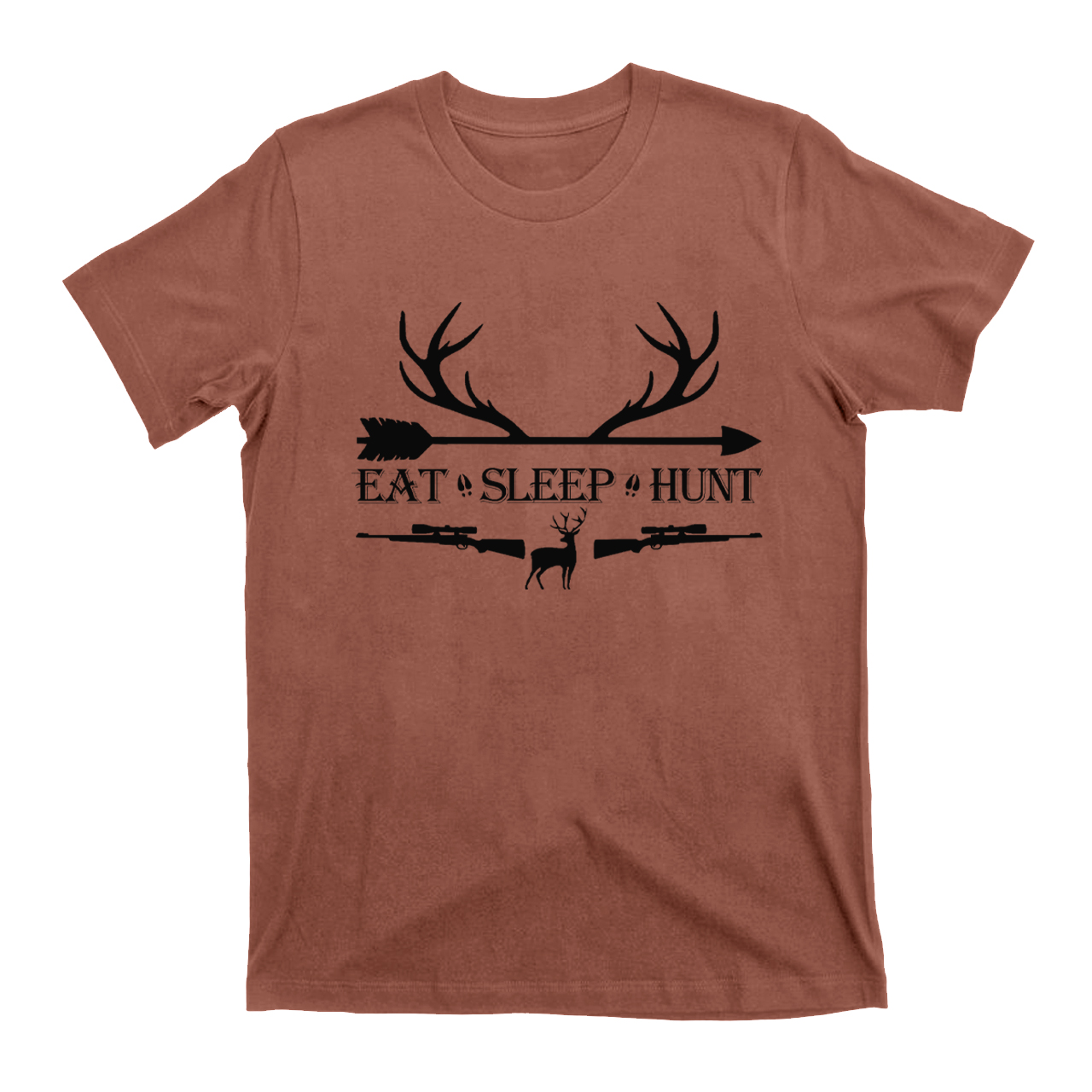 Hunting Wild Life Eat Sleep T-shirt