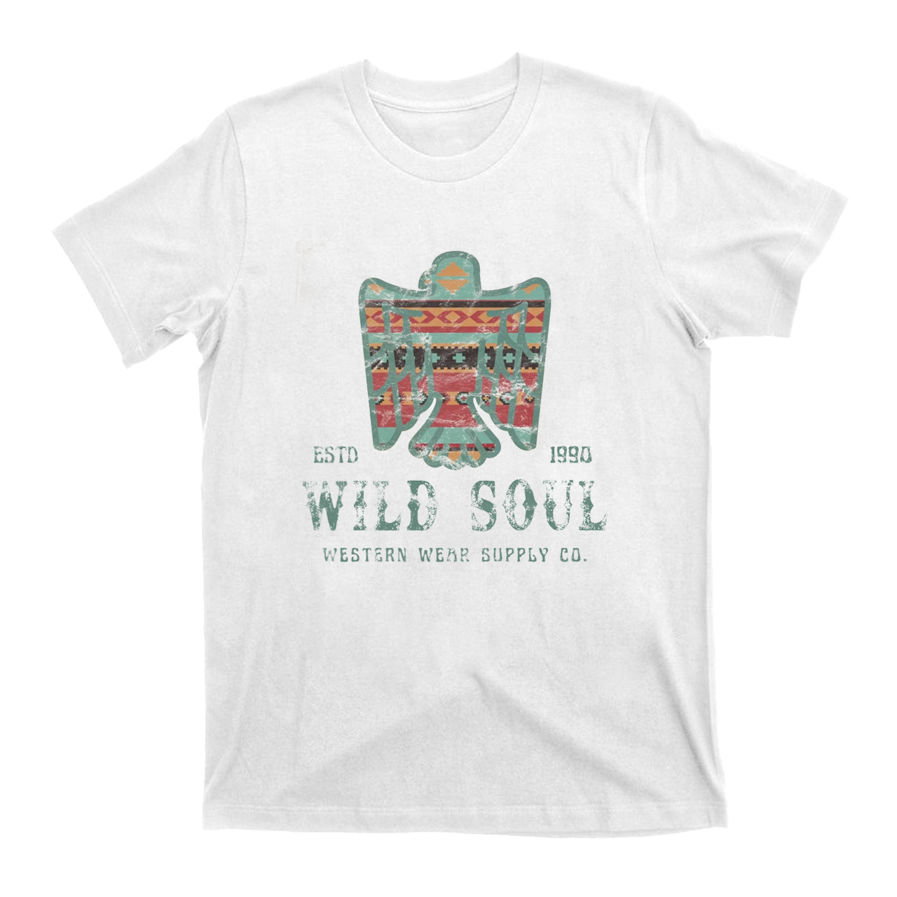 Vintage Inspired Aztec Southwest Thunderbird T-shirt