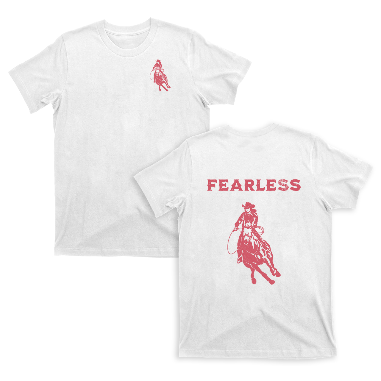 Powerful Positive Women's Cowgirl Barrel Rider T-shirt