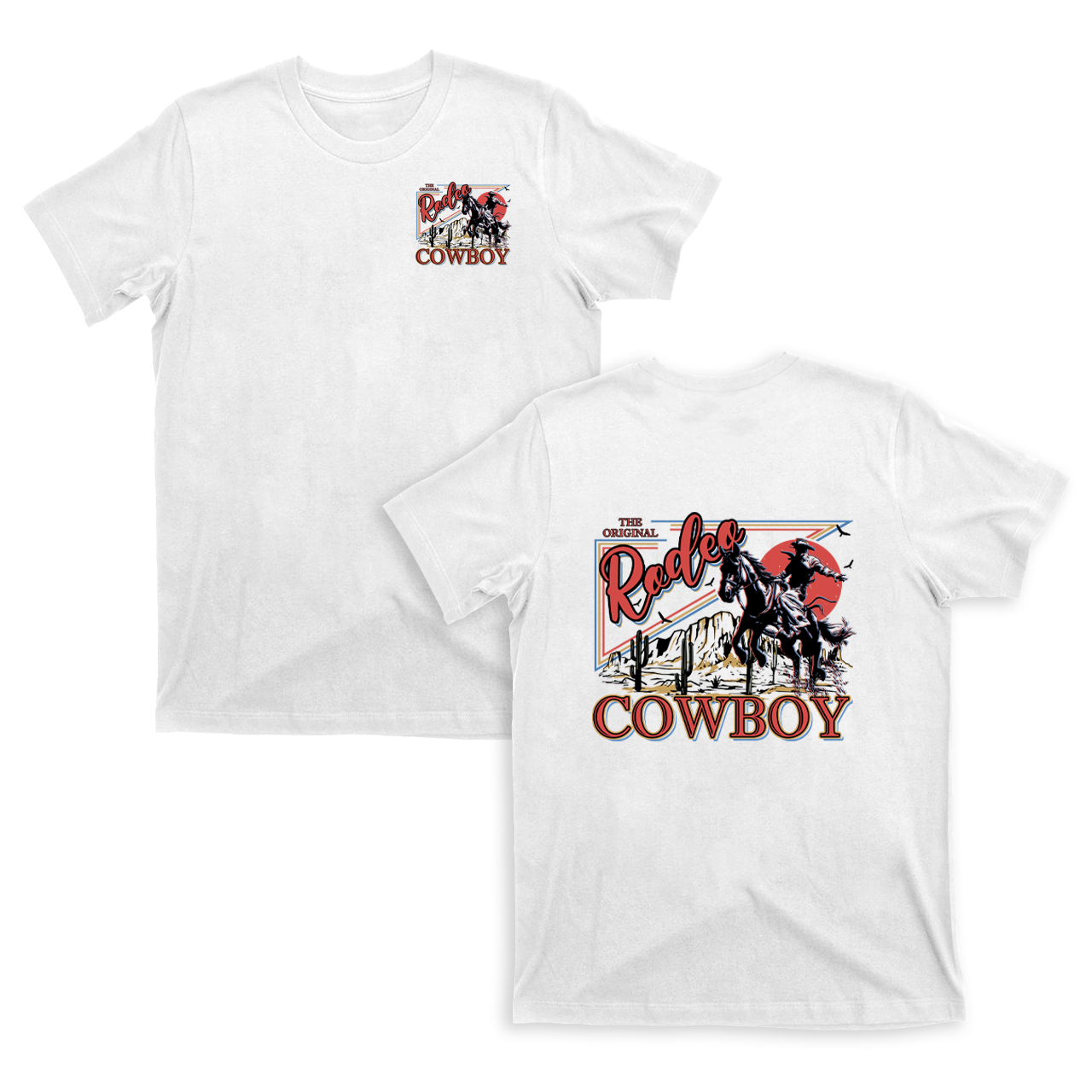 The Rodeo Cowboy T-Shirts