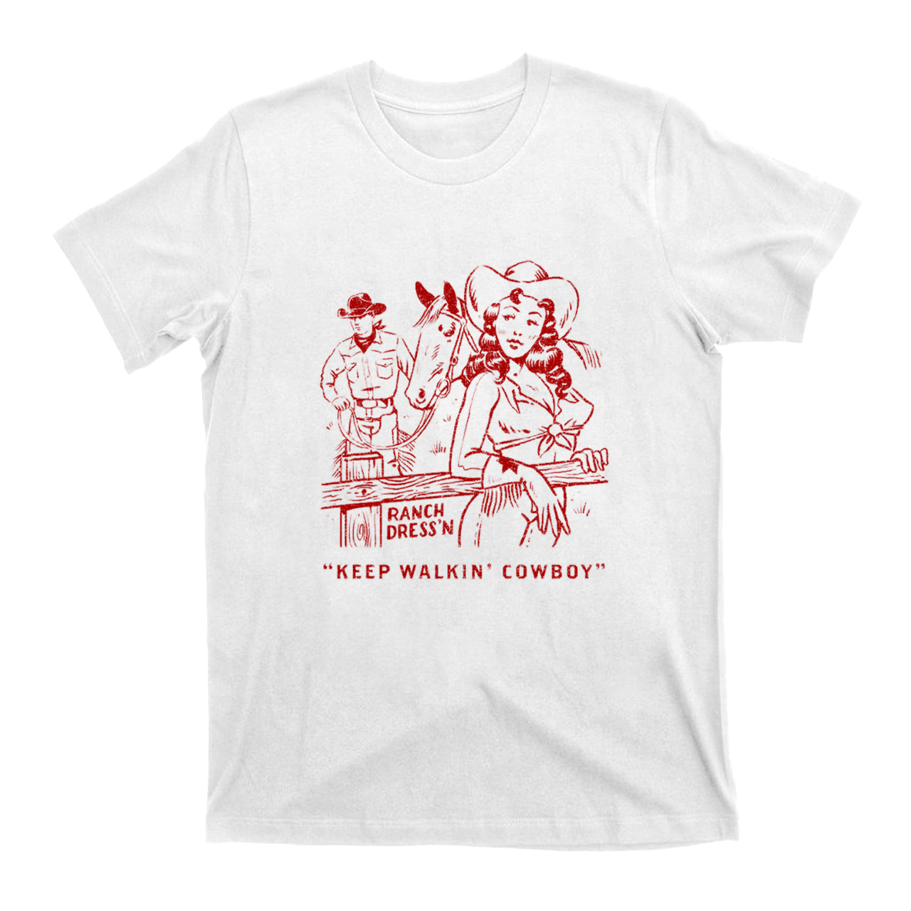 Keep Walkin‘ Cowboy T-Shirts
