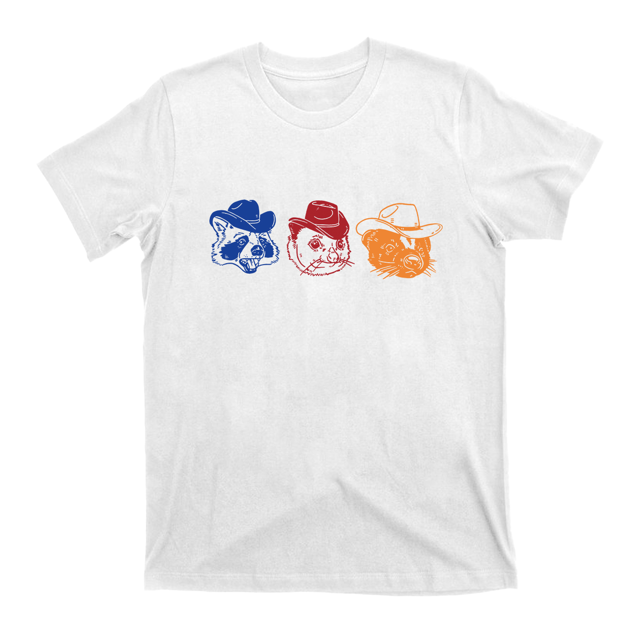 Cowboy Possum T-Shirts