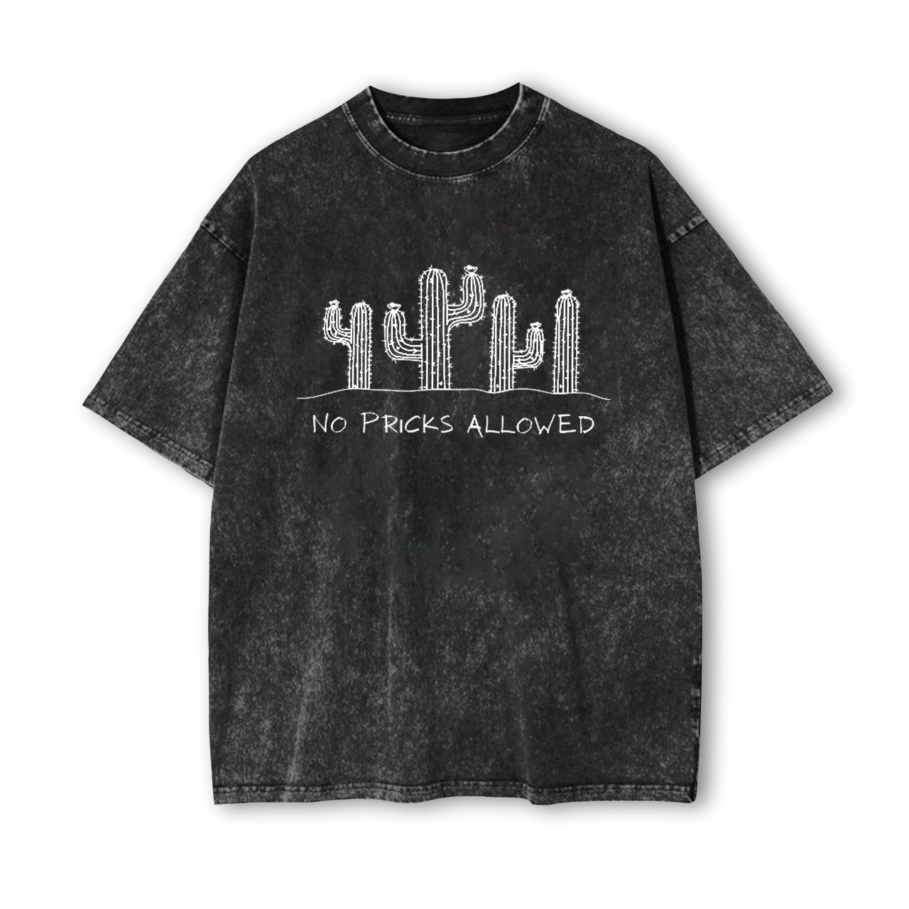 No Pricks Allowed Garment-dye Tees